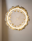 Illunor | Elegant Chandelier with Modern Touch of Ceramic Flowers 4