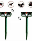 Infrared Solar Powered Animal Pest Repeller (1 Repeller) 2