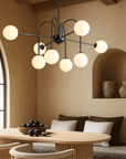 Inlora | Sculptural Art Beam Chandelier for Contemporary Interiors 2