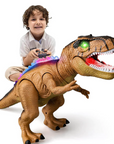 Interactive Remote Control Dinosaur – Walking, Roaring, and Light-Up Dino Toy for Boys and Girls 0
