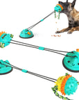 Interactive Self-Playing Pet Toy - Durable Dog Toy with Chew Bars and Rolling Balls for All Sizes, Promotes Dental Health 0