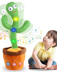 Interactive Talking Cactus Plush Toy for Kids – Dancing Soft Plush Toy for Home Decor and Gifts 1
