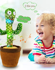 Interactive Talking Cactus Plush Toy for Kids – Dancing Soft Plush Toy for Home Decor and Gifts 5