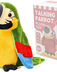 Interactive Talking Parrot Toy for Kids – Language Development, Movable Wings and Head, Soft Plush 1