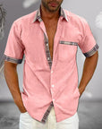 Jackson | Casual Mens Short Sleeve Button Up Shirt 6
