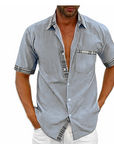 Jackson | Casual Mens Short Sleeve Button Up Shirt 7