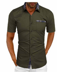 Jackson | Casual Mens Short Sleeve Button Up Shirt 8