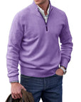 Jackson | Classic Black Cashmere Pullover Sweater for Men 9