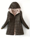 Janice | Women's Long Casual Puffer Winter Coat 4