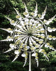 KineticGarden | Vibrant Colorful Metal Garden Windmill Ornament 1