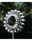 KineticGarden | Vibrant Colorful Metal Garden Windmill Ornament 3