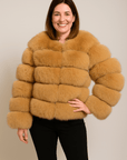 Kirsten | Women's Short Fluffy Faux Fur Winter Jacket 16