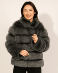 Kirsten | Women's Short Fluffy Faux Fur Winter Jacket 18