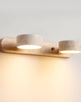 Klaro | Elegant Travertine-inspired Wall Lamp for Modern Home Living 9