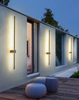 Klarvia | Luminous Line Outdoor Lamp for Modern Elegance 0
