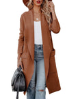 Kylie | Elegant Knitted Winter Suede Coat 0