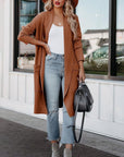 Kylie | Elegant Knitted Winter Suede Coat 3