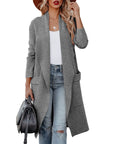 Kylie | Elegant Knitted Winter Suede Coat 4