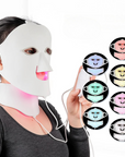 LED Therapy Mask 7-Color Light Rejuvenation Medical-Grade Silicone 1