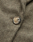 Leona | Large 3D Flower Single Button Tweed Blazer 3
