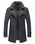 Leonel | Classic Men's Warm Winter Coat with Fashionable Look 3