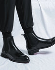 Liam | Classic Comfortable Black Chelsea Boots for Men 1