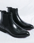 Liam | Classic Comfortable Black Chelsea Boots for Men 2