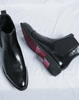 Liam | Classic Comfortable Black Chelsea Boots for Men 3