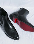Liam | Classic Comfortable Black Chelsea Boots for Men 4