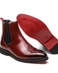 Liam | Classic Comfortable Black Chelsea Boots for Men 5