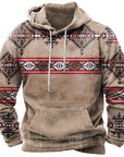 Liam | Stylish Cozy Aztec Hoodie for Men 0