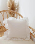 LinenRuffle | Elegant Soft Textured Decorative Pillow Cover 6