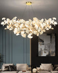 Lixora | Contemporary Gingko Style Chandelier 3