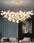 Lixora | Contemporary Gingko Style Chandelier 5
