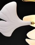 Lixora | Contemporary Gingko Style Chandelier 6