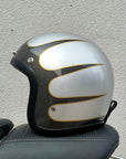 Low Profile Vintage Motorcycle Helmet - DOT and ECE Approved 10