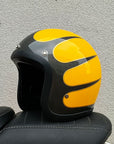 Low Profile Vintage Motorcycle Helmet - DOT and ECE Approved 13