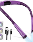 LumaFlex | Adjustable Ergonomic LED Neck Reading Lamp with Rechargeable Battery 1