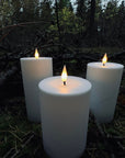 LumaGlow | Elegant Weather-Resistant LED Flameless Candle Set with Remote 1
