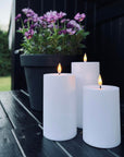 LumaGlow | Elegant Weather-Resistant LED Flameless Candle Set with Remote 5