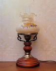LumaSophie – Classic Red-Brown Urn Table Lamp 3