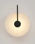 Lumenda | Modern Alab Marble LED Wall Lamp for Minimalist Elegance 0