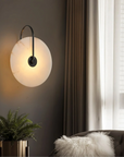 Lumenda | Modern Alab Marble LED Wall Lamp for Minimalist Elegance 3