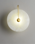 Lumenda | Modern Alab Marble LED Wall Lamp for Minimalist Elegance 6