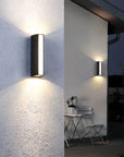 Lumetrax | Modern Style 2-Way Outdoor Wall Lamp 7