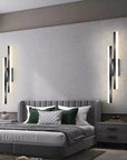 LumiGlow Modern LED Wall Light: Elegant Minimalist Lamp for Hallways & Living Rooms 6
