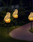 LumiOwl | Charming Eco-Friendly Solar Garden Lights for Outdoor Décor 4