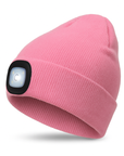 LuminHat | Versatile Warm Knit Beanie with Rechargeable LED Light 7