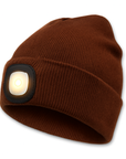 LuminHat | Versatile Warm Knit Beanie with Rechargeable LED Light 9