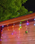 LuminaCascade | Stunning Waterproof Outdoor String Icicle Party Lights 6
